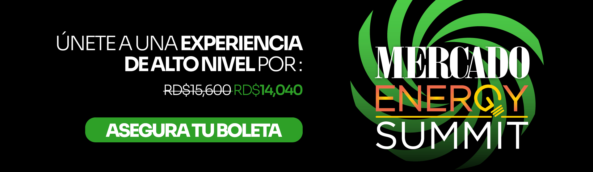 Banner Promocional del Evento