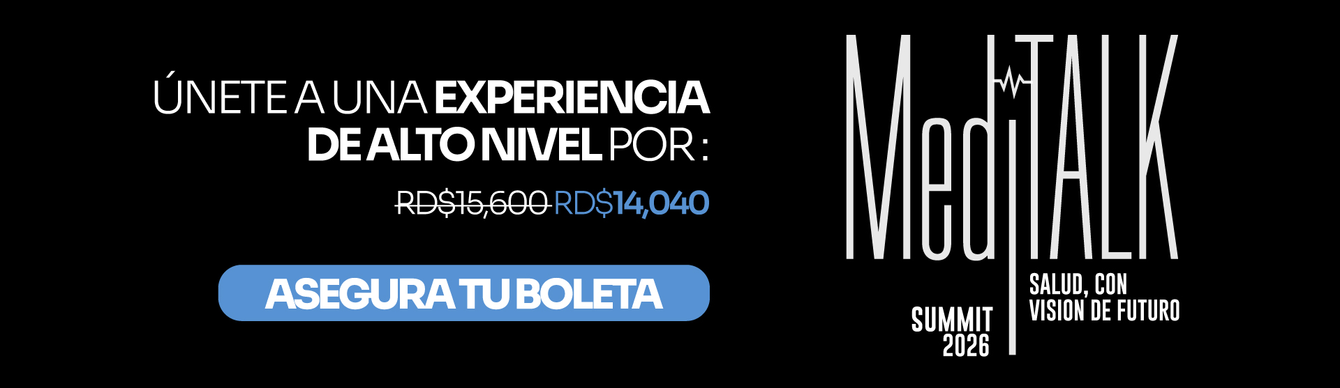 Banner Promocional del Evento