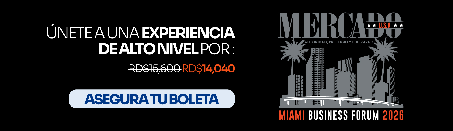 Banner Promocional del Evento