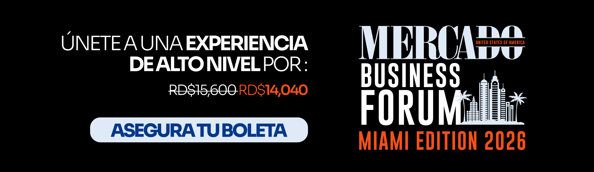 Banner Promocional del Evento