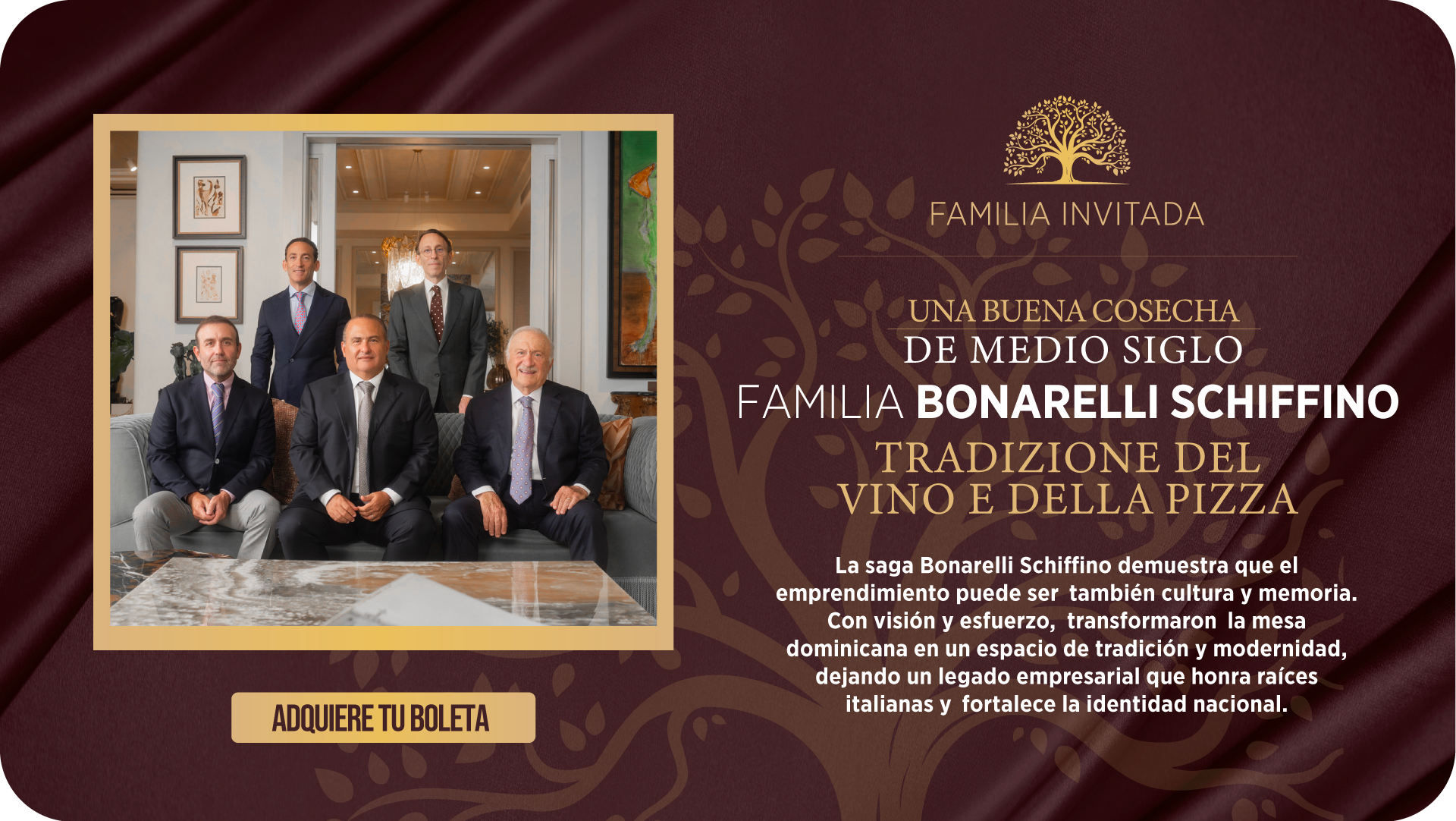 Banner del evento