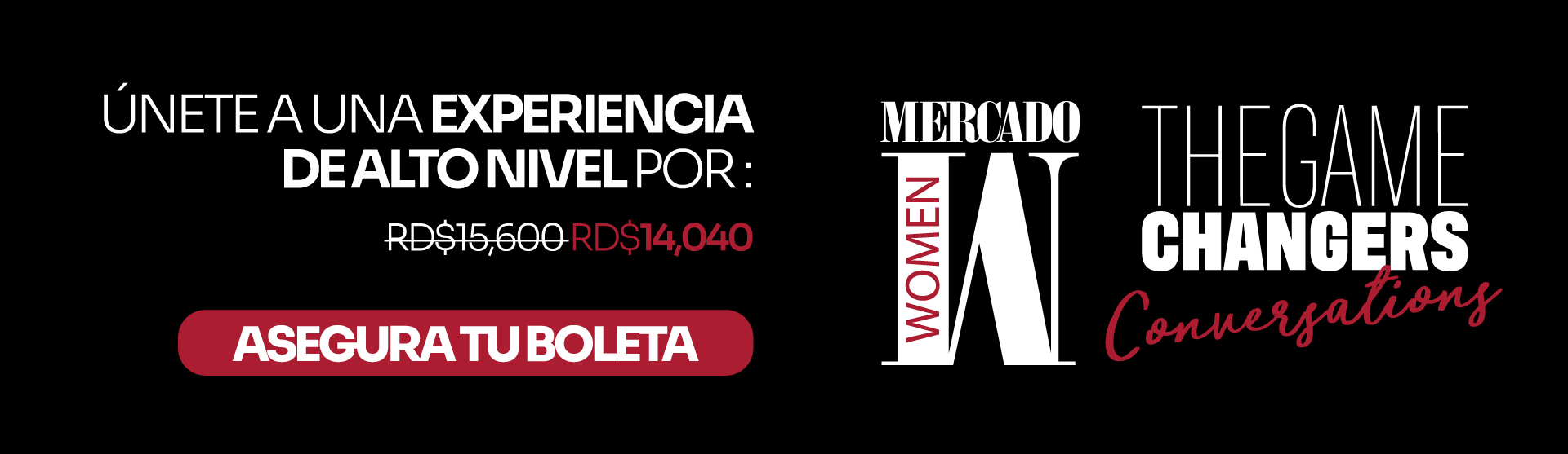 Banner Promocional del Evento